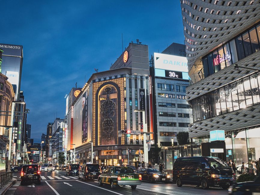 東京夜晚街景
